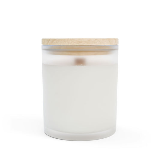 Aquarius Sea Minerals Candle | Frosted Glass Candle for Home Decor,