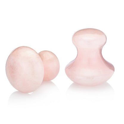 Rose Quartz Facial Tool | Ayurvedic Massage Stone
