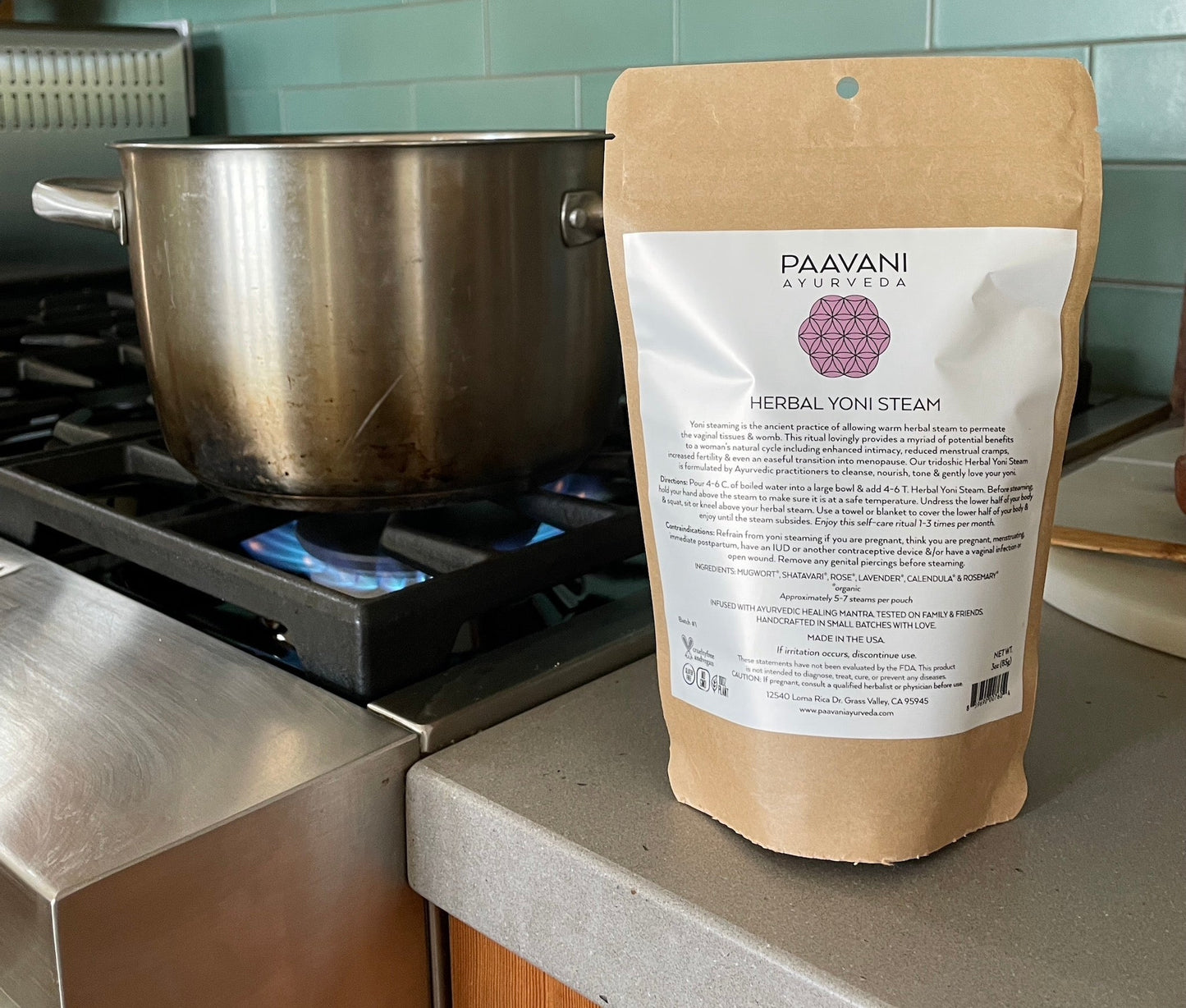 Herbal Yoni Steam | Ayurvedic Vaginal Steam for Reproductive Health