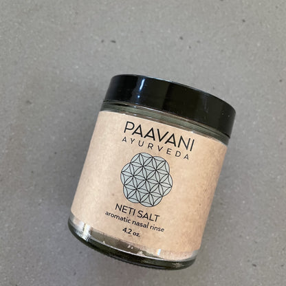 Aromatic Neti Salt | Herbal-Infused Mineral Rinse for Nasal Care