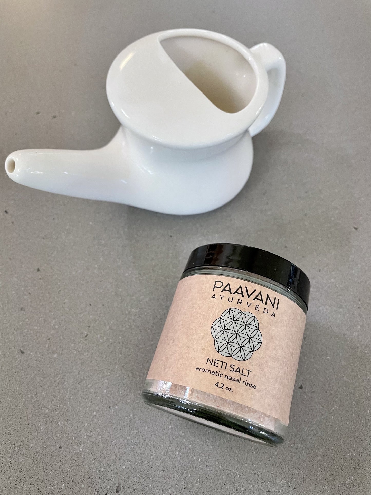 Aromatic Neti Salt | Herbal-Infused Mineral Rinse for Nasal Care