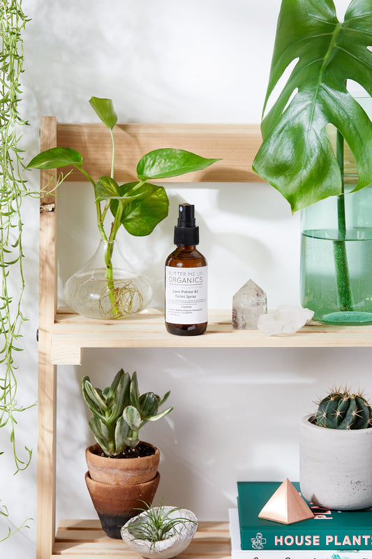 Love Potion #2 Organic Toilet Spray / Modesty Spray / Odor Spray / Bat