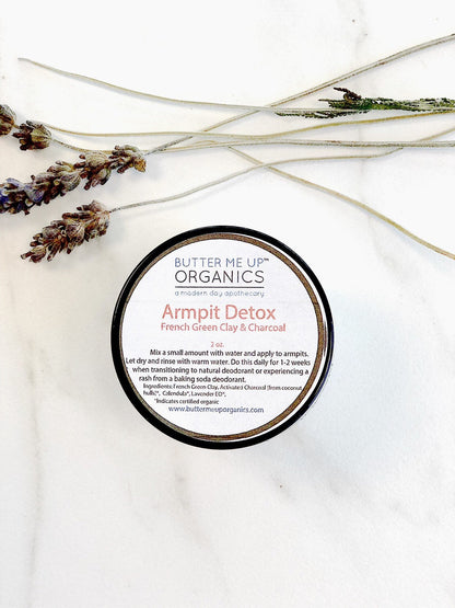 Arm Pit Detox / Armpit Detox / Arm Pitt Detox / Natural Deodorant