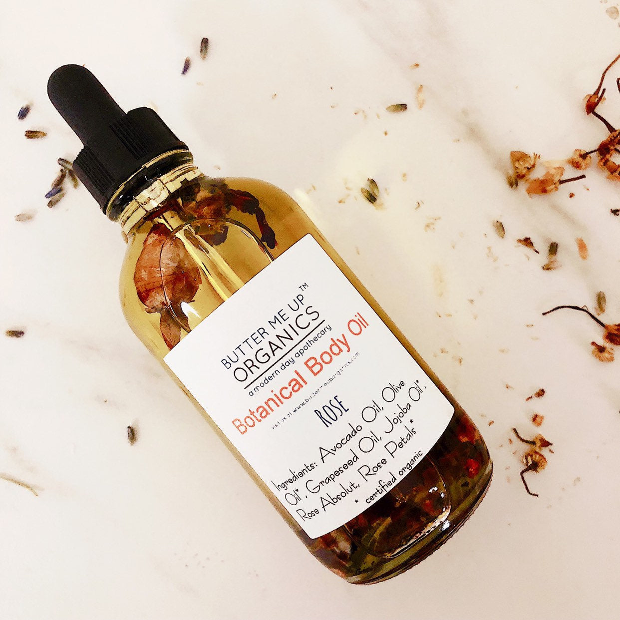 Botanical Body Oil -BOTANICAL COLLECTION - Organic Body Lotion