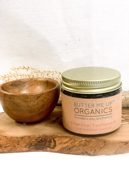 Organic Activated Charcoal Toothpaste / Whitening Toothpaste / Organic